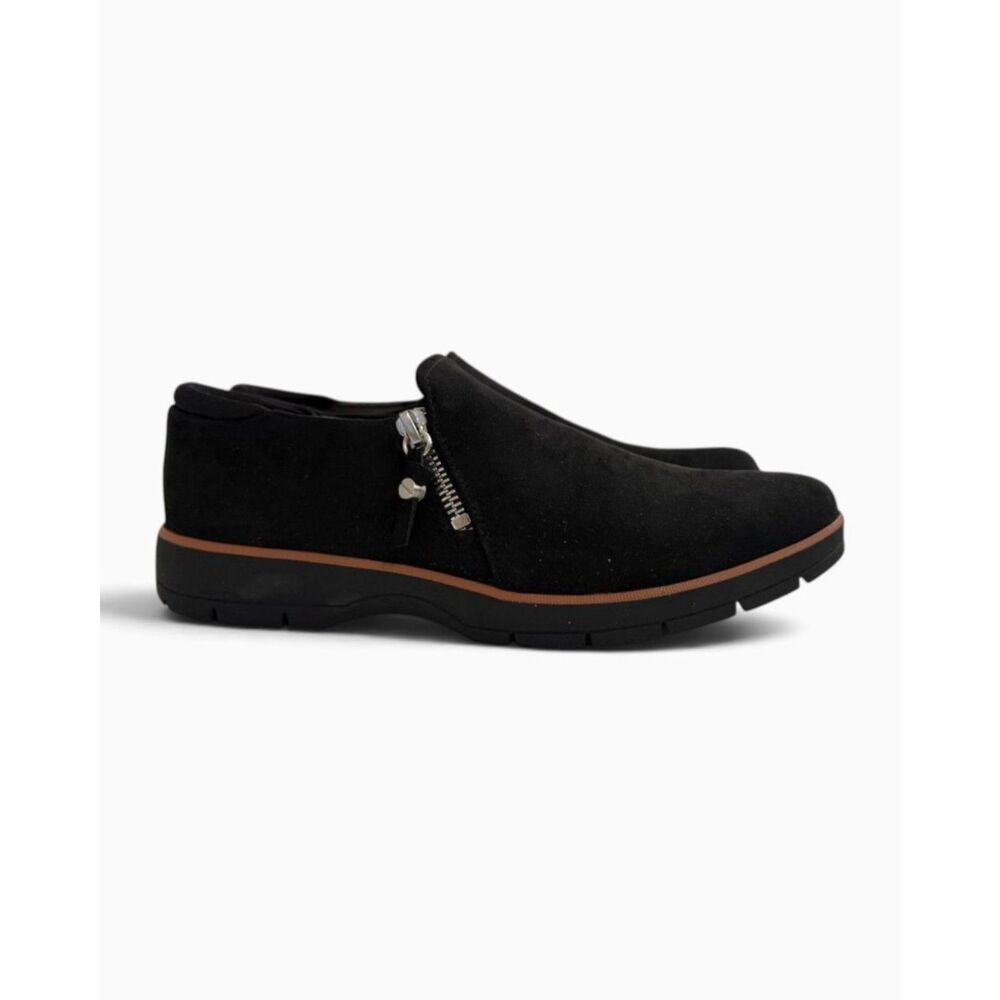 Dr. Scholl's Women's Nice Day Now Slip On Black Shoes, New! Size 9M